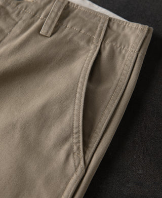 front angled pocket of 1950s US Army Officer Chino Trousers