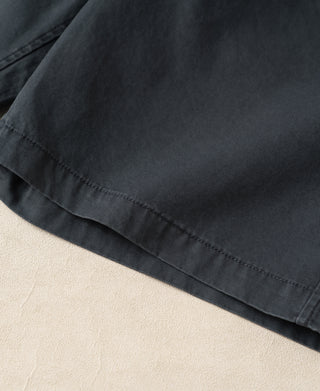 hem detail of 1930s Washed Officer Chino Shorts