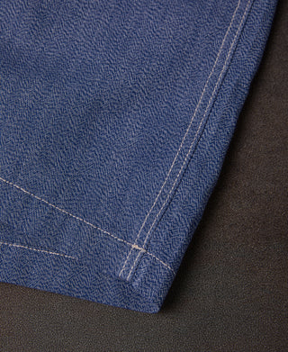 hem detail of 1950s Salt & Pepper Boxer