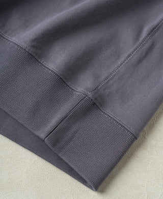 Hem Detail of 1950s V-Gusset Cotton T-Shirt