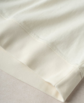 Hem Detail of 1950s V-Gusset Cotton T-Shirt