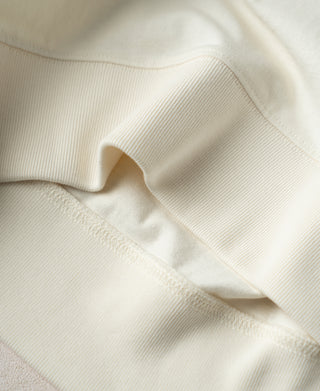 Hem Detail of 1950s V-Gusset Cotton T-Shirt