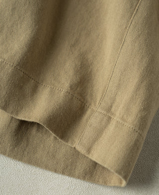 Hem Detail of British Army Cotton-Linen Gurkha Shorts