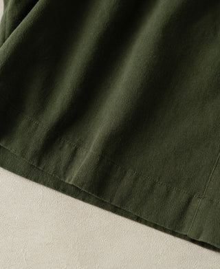 Hem Detail of British Army Cotton-Linen Gurkha Shorts
