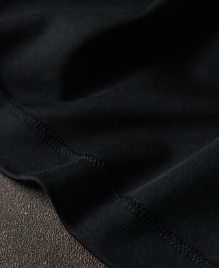 hem detail of Classic Fit Cotton and Modal-Blend T-Shirt