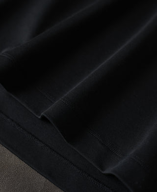 hem detail of Classic Fit Cotton and Modal-Blend T-Shirt