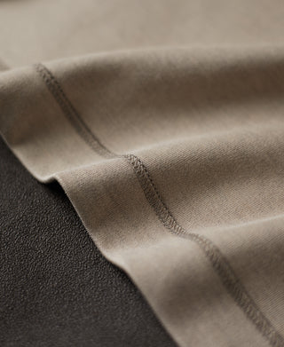 hem detail of Classic Fit Cotton and Modal-Blend T-Shirt