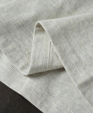 hem detail of Classic Fit Jersey Tubular Rugby Shirt