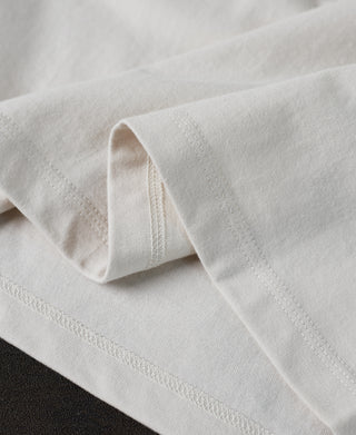 hem detail of Classic Fit Jersey Tubular Rugby Shirt