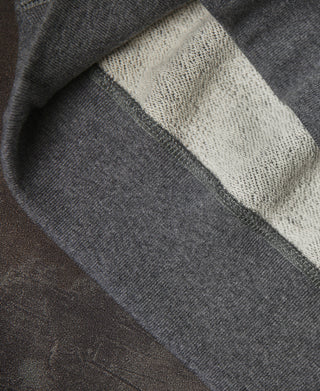 hem detail of Loopwheel Tubular French Terry Sweatshirt