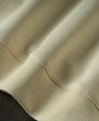 hem detail of Track Quarter-Zip Baseball Sweatshirt