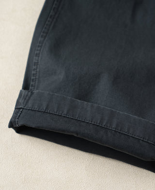 hem detail of Vintage Washed Tapered 5-Pocket Pants