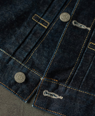 hem of 1950s Type 2 Selvedge Denim Jacket