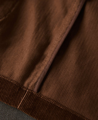 interior seam of 1940s French Corduroy Chore Coat