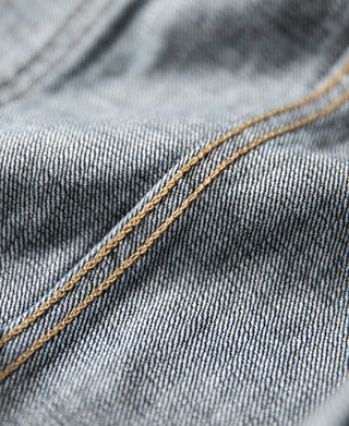 interior stitching detail of 1950s Type 2 Selvedge Denim Jacket