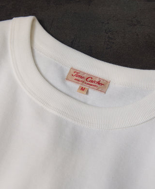 label of Loopwheel Long Sleeve Cotton T-Shirt