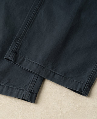 leg opening of Vintage Washed Tapered 5-Pocket Pants