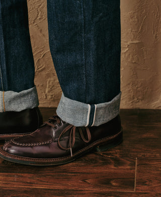 lifestyle shot of 1966 Selvedge Denim Jeans