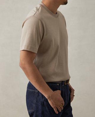 lifestyle shot of Classic Fit Cotton and Modal-Blend T-Shirt