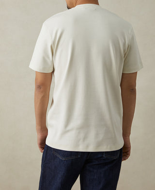 lifestyle shot of Classic Fit Cotton and Modal-Blend T-Shirt