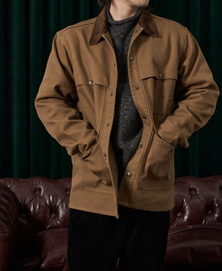 lifestyle shot of Forest Service Cruiser Jacket