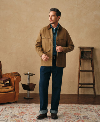 lifestyle shot of Forest Service Cruiser Jacket