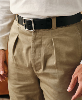 lifestyle shot of French Army M-1952 Chino Trousers