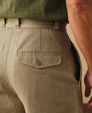 lifestyle shot of French Army M-1952 Chino Trousers