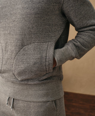 lifestyle shot of Heavyweight Boxing Glove Pocket Hoodie