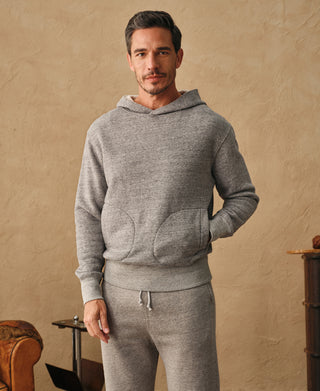 lifestyle shot of Heavyweight Boxing Glove Pocket Hoodie