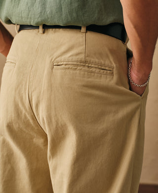 lifestyle shot of Classic Fit Two-pleated Chino