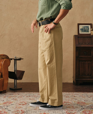 lifestyle shot of Classic Fit Two-pleated Chino