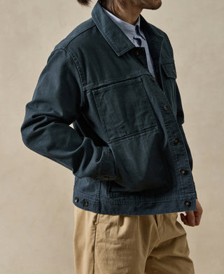 lifestyle shot of Utility Canvas Field Cruiser Jacket 
