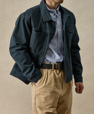 lifestyle shot of Utility Canvas Field Cruiser Jacket 