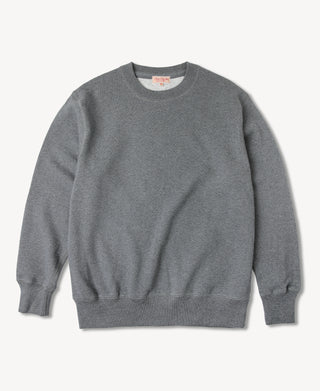 Loopwheel Tubular French Terry Sweatshirt in Gray