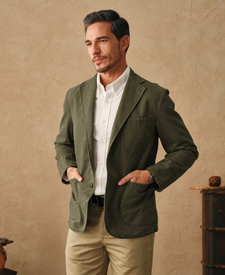 Vintage Herringbone Blazer