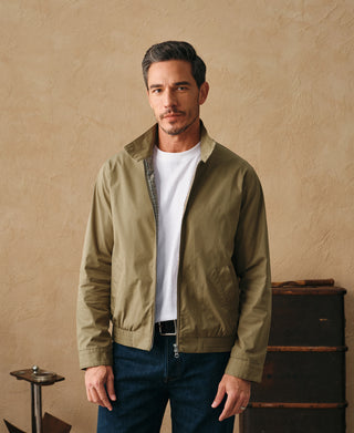 Cropped Harrington Jacket