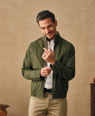 Cropped Harrington Jacket