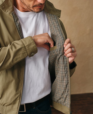 Cropped Harrington Jacket