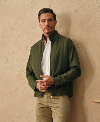 Cropped Harrington Jacket