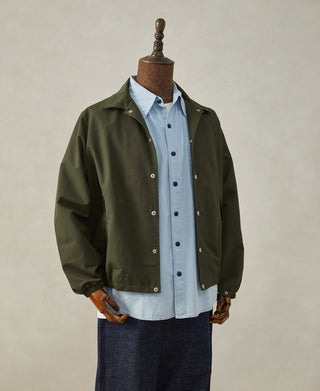 mannequin shot of 60/40 Cloth Water-Repellent Coach Jacket