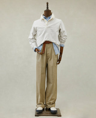 mannequin shot of Classic Fit Jersey Tubular Rugby Shirt