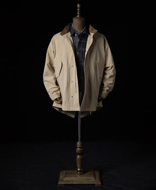 mannequin shot of M-65 Salt Shrinkage Poplin Short Parka