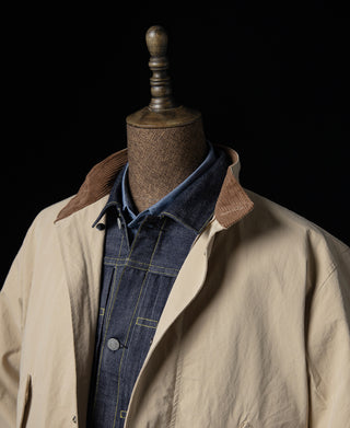 mannequin shot of M-65 Salt Shrinkage Poplin Short Parka