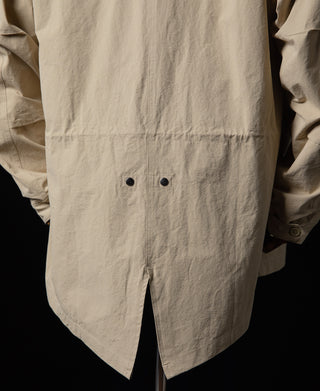 mannequin shot of M-65 Salt Shrinkage Poplin Short Parka