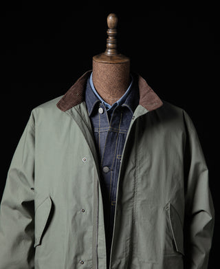 mannequin shot of M-65 Water Repellent Poplin Short Parka