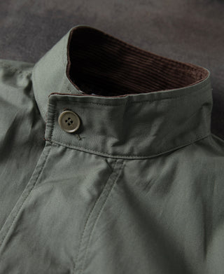 mockneck of M-65 Water Repellent Poplin Short Parka
