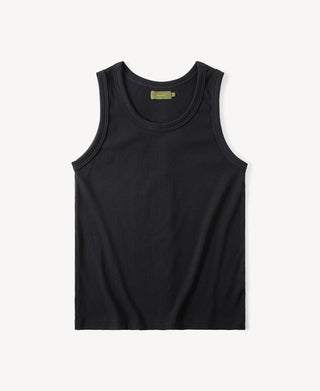Modal Blend Tank Top in Black