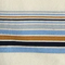 Multi Color Striped - Blue Brown Beige