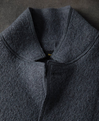 notch collar of Wool Felted Chore Coat